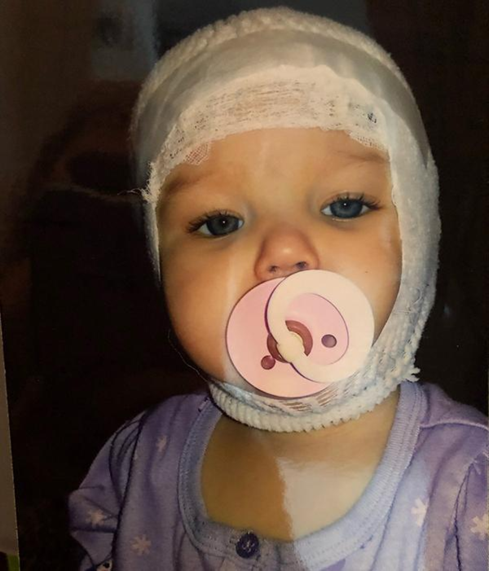 Violet Raney began experiencing grand mal seizures at just 11 months old and saw multiple specialists before meeting Dr. Von Allmen at 15 months old. (Photo courtesy of Charla Buras)